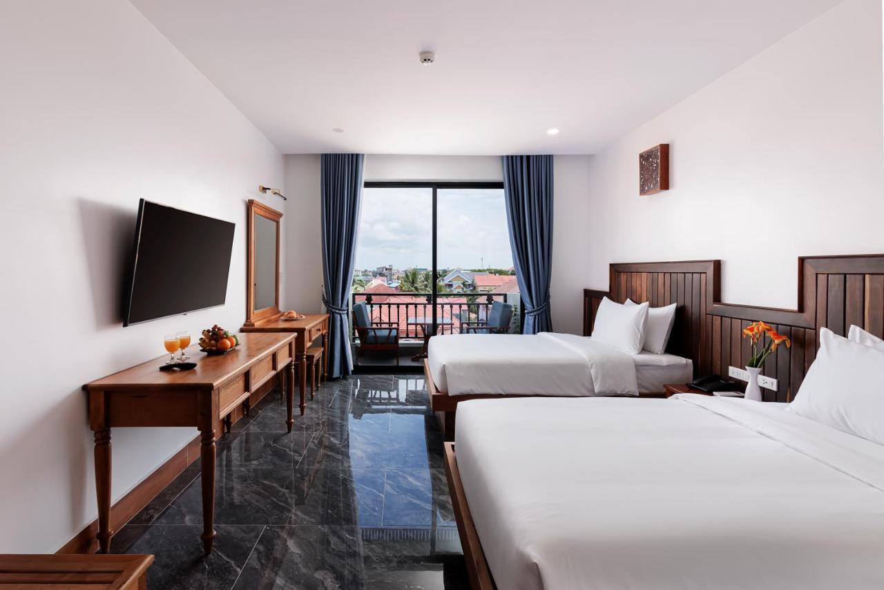 Two Seasons Siem Reap Hotel Esterno foto Deluxe twin room